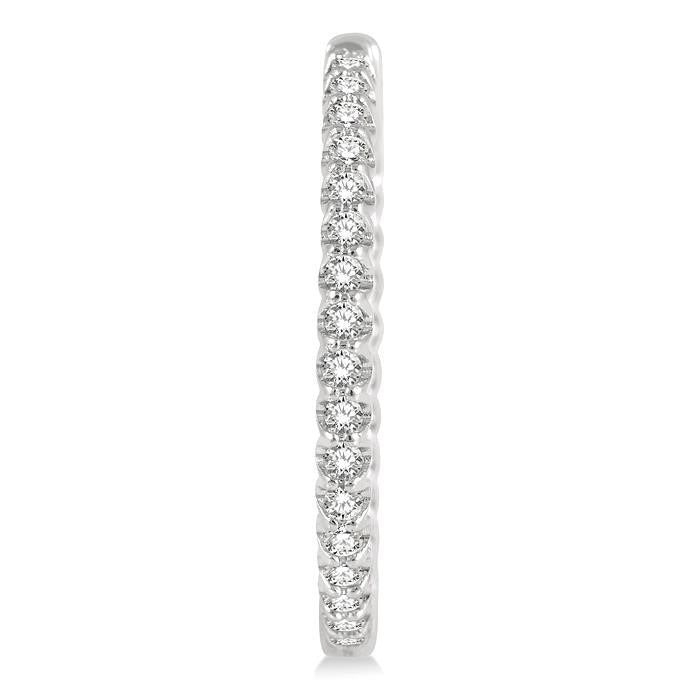 Inside-Out Diamond Hoop Earrings