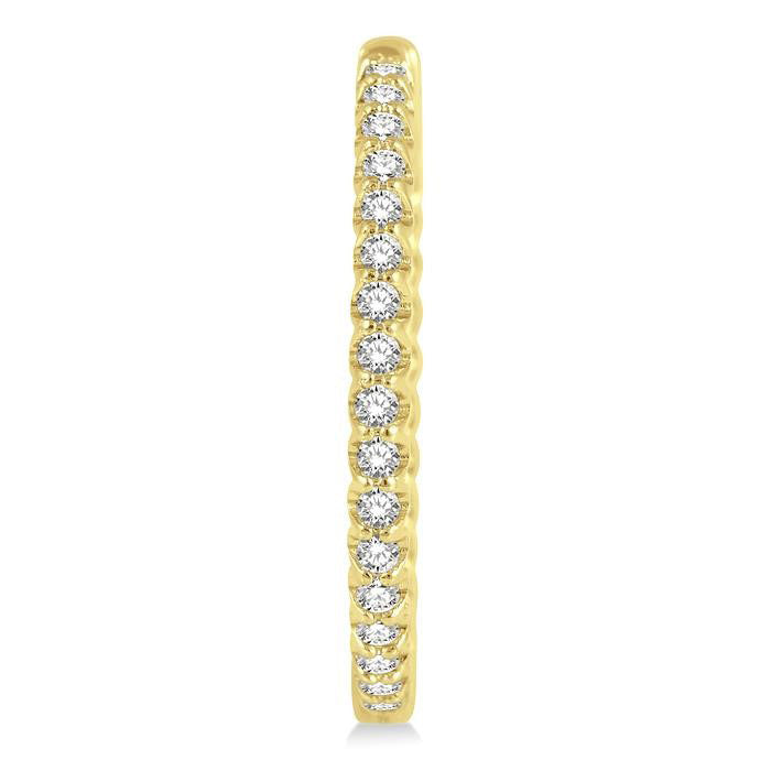 ValLoCel ZenOnTh 14K White Gold Diamond Earrings