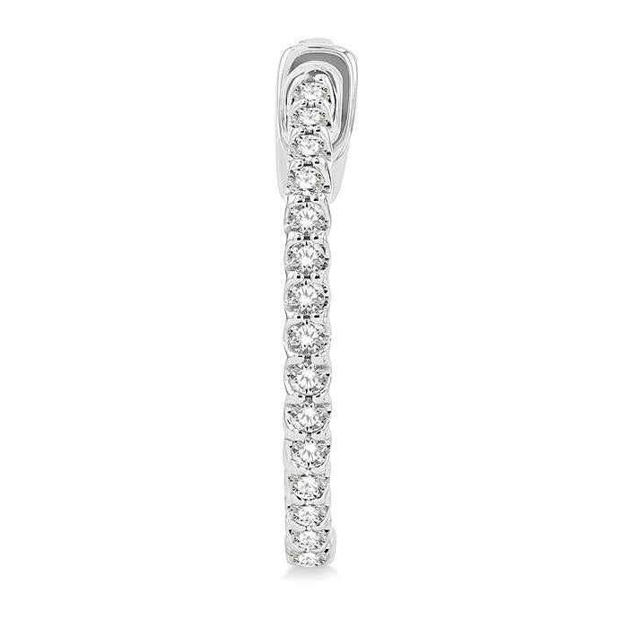 ValEl LoPhoIs 14K White Gold Diamond Earrings