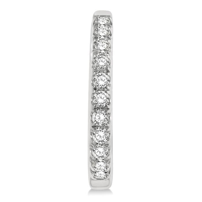 Diamond Petite Huggie Earrings