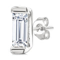 Bezel Set Petite Diamond Fashion Earrings