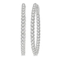 Inside-Out Diamond Hoop Earrings