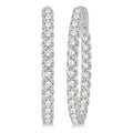 Inside-Out Diamond Hoop Earrings