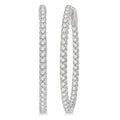 LysOnMir 14K White Gold Diamond Anniversary Earrings