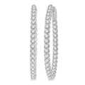 VioDorRa LinLinLo 14K White Gold Diamond Anniversary Earrings