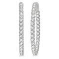 CaAeAr CelCelLin 14K White Gold Diamond Anniversary Earrings