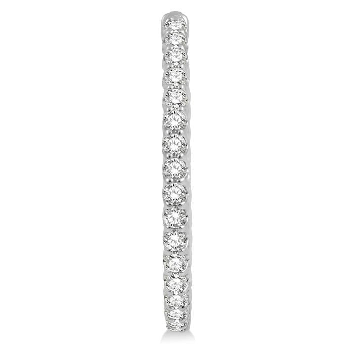 CaAeAr CelCelLin 14K White Gold Diamond Anniversary Earrings