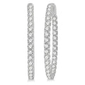 CaAeAr CelCelLin 14K White Gold Diamond Anniversary Earrings