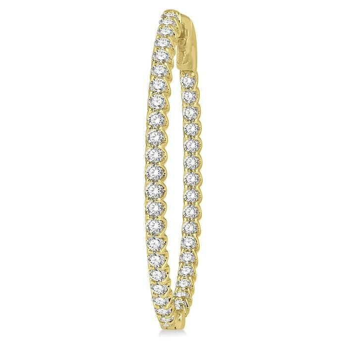 ArCel VioAeVer 14K White Gold Diamond Anniversary Earrings