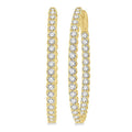 ValSolVal ArZenSol 14K White Gold Diamond Anniversary Earrings