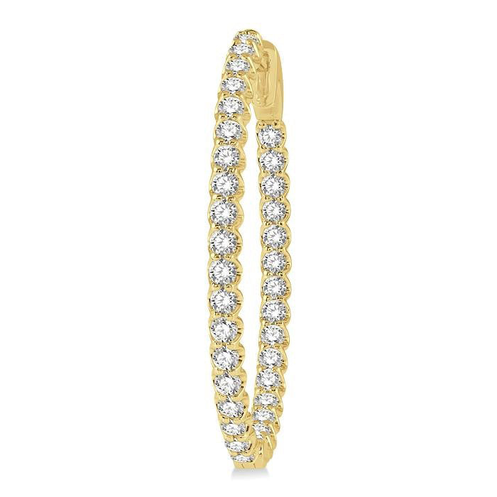 ValSolVal ArZenSol 14K White Gold Diamond Anniversary Earrings