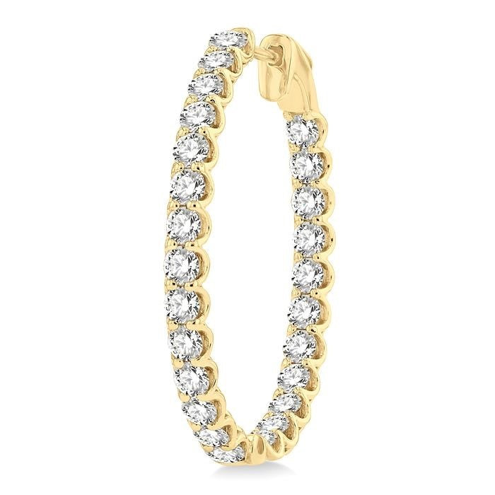 VelArAr 14K White Gold Diamond Anniversary Earrings