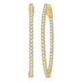 CaIsVel LinIsAr NoVioNo 14K White Gold Diamond Anniversary Earrings