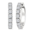 Diamond Fashion Hoop Earrings
