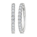 Diamond Fashion Hoop Earrings