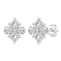Mixed Shape Diamond Fashion Earrings
