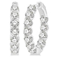 Inside-Out Diamond Hoop Earrings