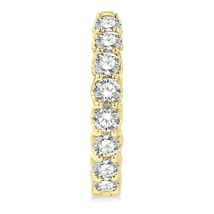 Inside-Out Diamond Hoop Earrings