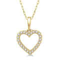 Ballet Tivoli Heart Shape Petite Diamond Fashion Pendant