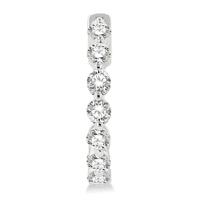 PhoAeSol 14K White Gold Diamond Fashion Earrings