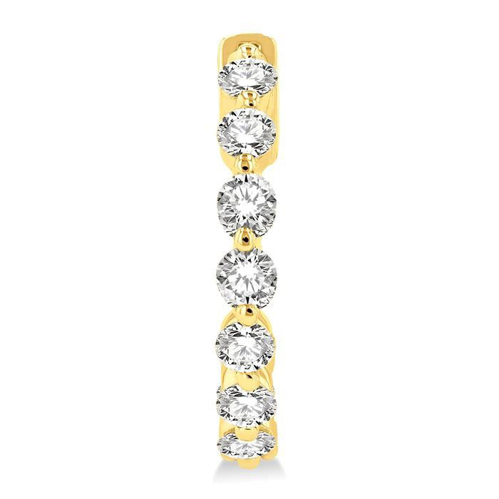 VelOraSol 14K White Gold Diamond Fashion Earrings