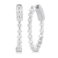 Inside-Out Diamond Hoop Earrings