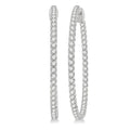 Inside-Out Diamond Hoop Earrings