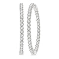 Inside-Out Diamond Hoop Earrings
