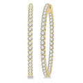 Inside-Out Diamond Hoop Earrings