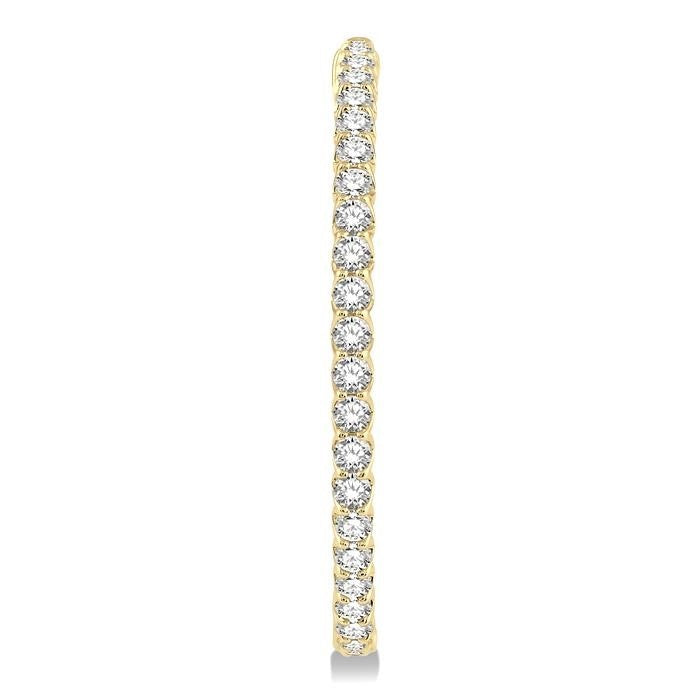 Inside-Out Diamond Hoop Earrings