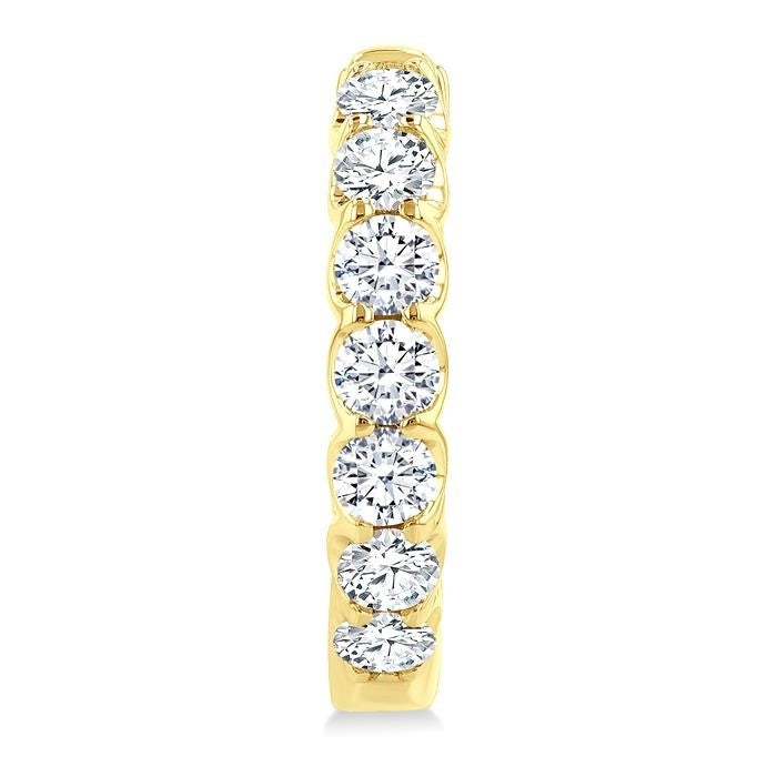 OraXeIon 14K White Gold Diamond Earrings