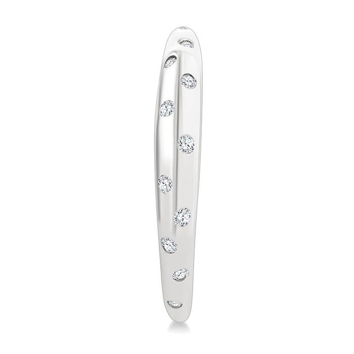 Mosaic Half Hoop Fashion Earrings