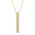 Starling Perseus Vertical Bar Diamond Pendant