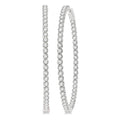 Inside-Out Diamond Hoop Earrings