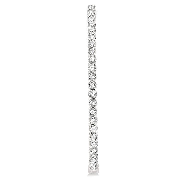 Inside-Out Diamond Hoop Earrings