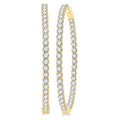 AeCelCa 14K White Gold Diamond Earrings