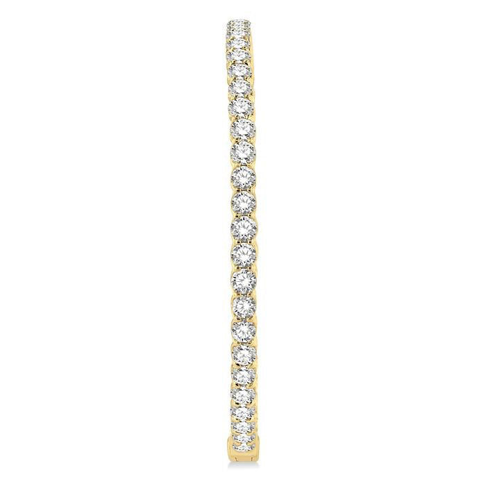 AeCelCa 14K White Gold Diamond Earrings