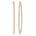 ZenVerVal 14K White Gold Diamond Earrings