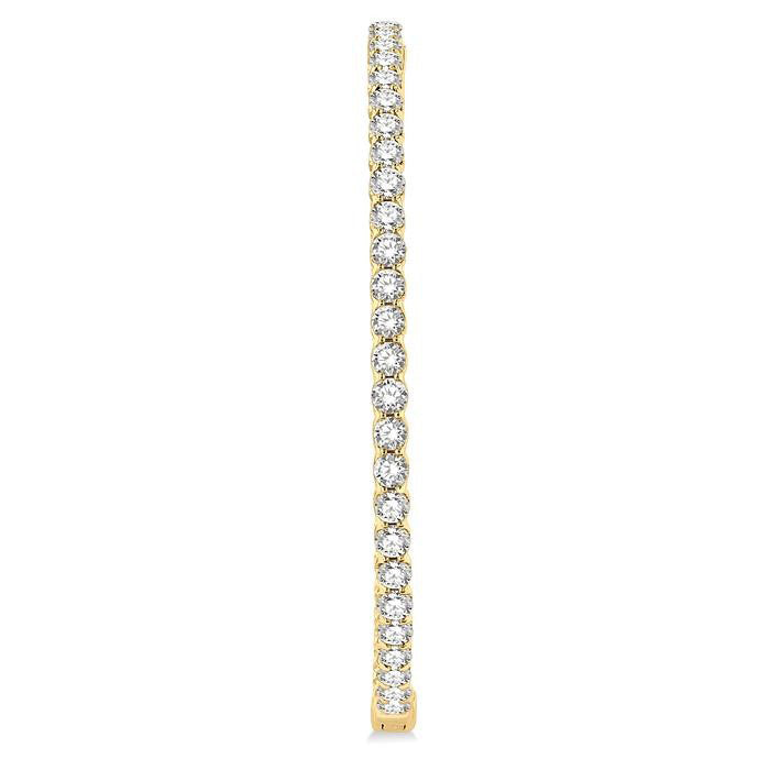 Inside-Out Diamond Hoop Earrings
