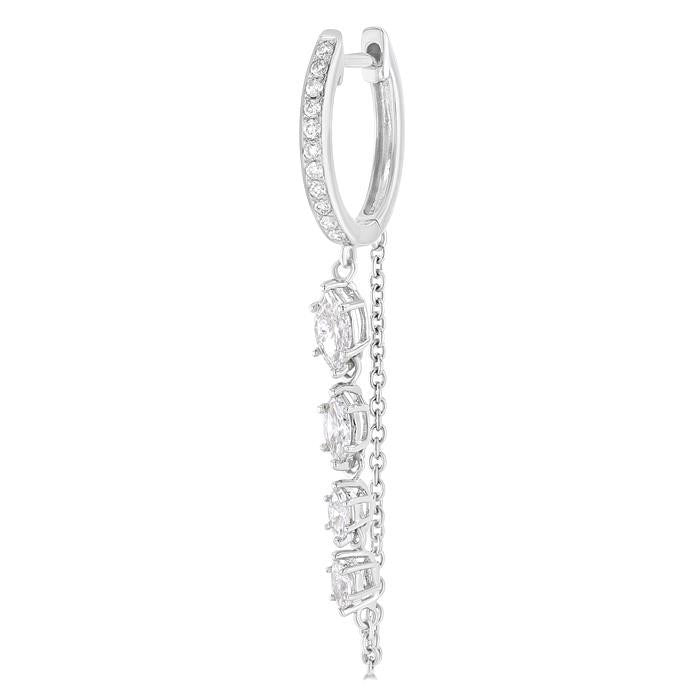 Journey Diamond Fashion Chain Earrings