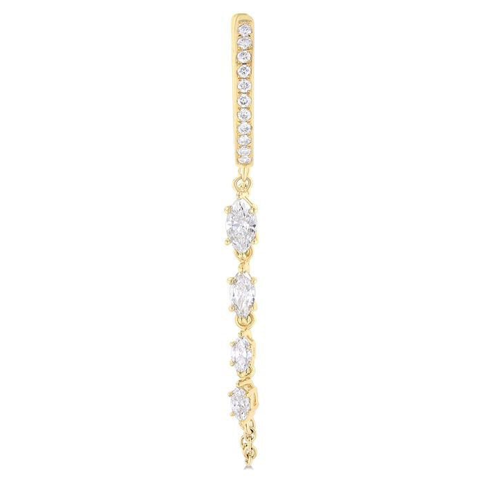 Journey Diamond Fashion Chain Earrings
