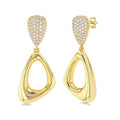 Drop Diamond Fashion Earrings