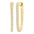 Diamond Hoop Earrings