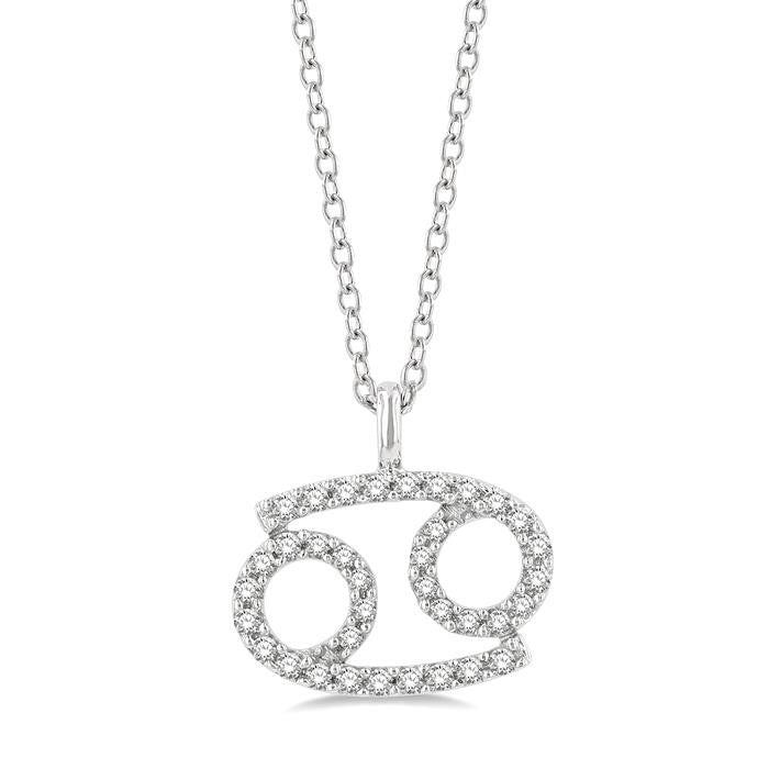 Vale Jubilee Cancer Zodiac Diamond Pendant