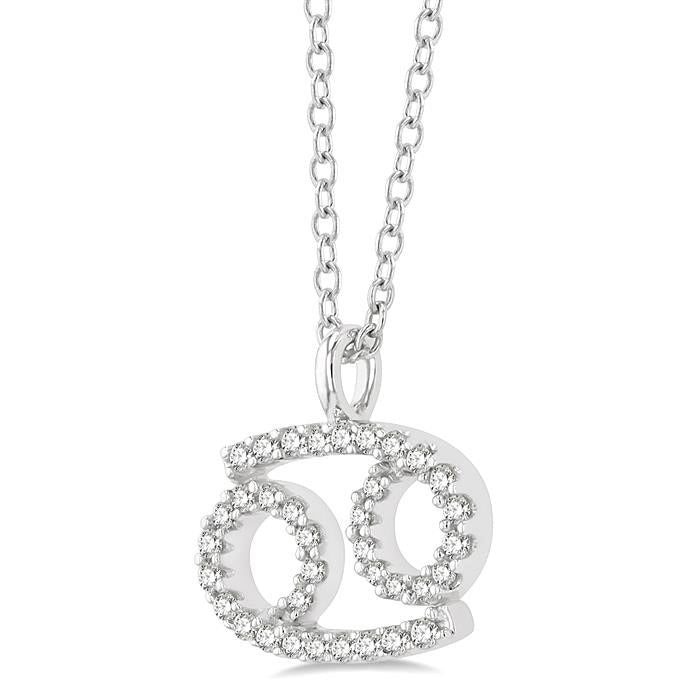 Vale Jubilee Cancer Zodiac Diamond Pendant