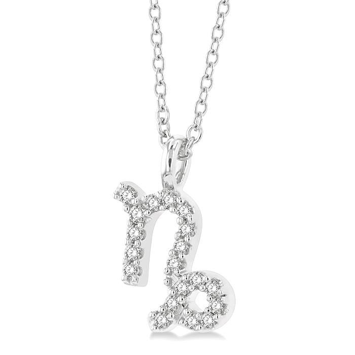 Lustre Nyx Capricorn Zodiac Diamond Pendant