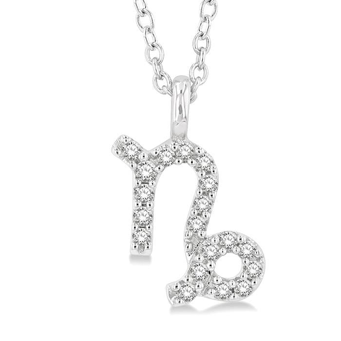 Lustre Nyx Capricorn Zodiac Diamond Pendant