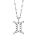 Zenith Atlas Gemini Zodiac Diamond Pendant