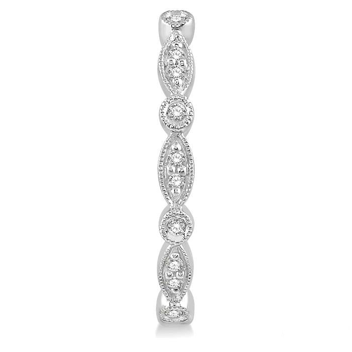 Diamond Hoop Earrings