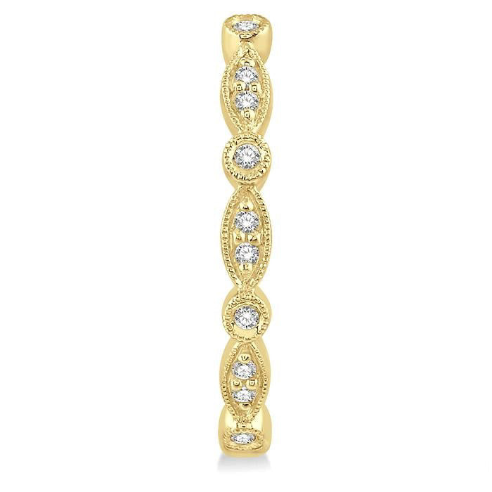 Diamond Hoop Earrings